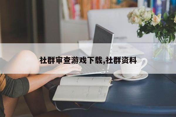 社群审查游戏下载,社群资料